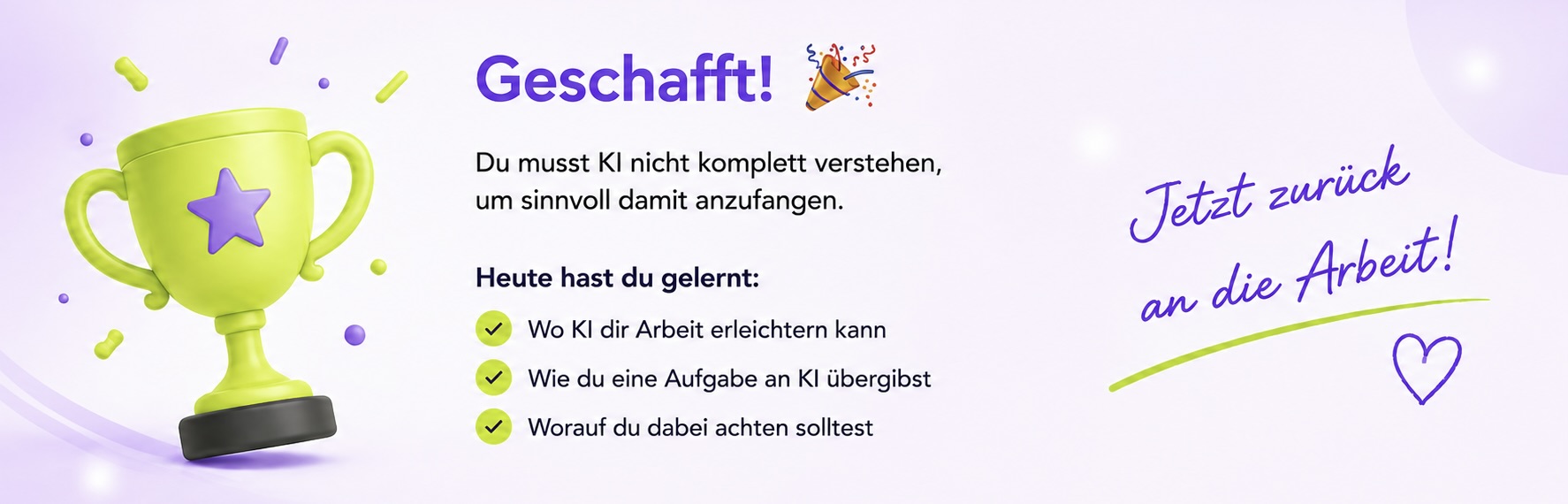 Geschafft