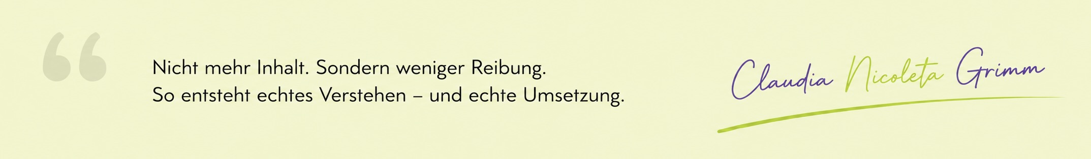 Zitat Claudia